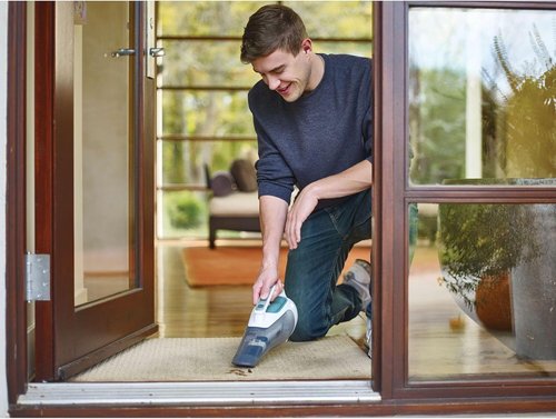BLACK+DECKER Cordless Handheld Vacuum - Powerful Suction for Car & Home | Rechargeable, Portable Design