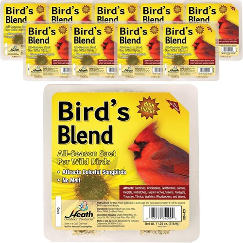 Heath Outdoor Products Suet Cake - All Season High Energy (Pack of 20)