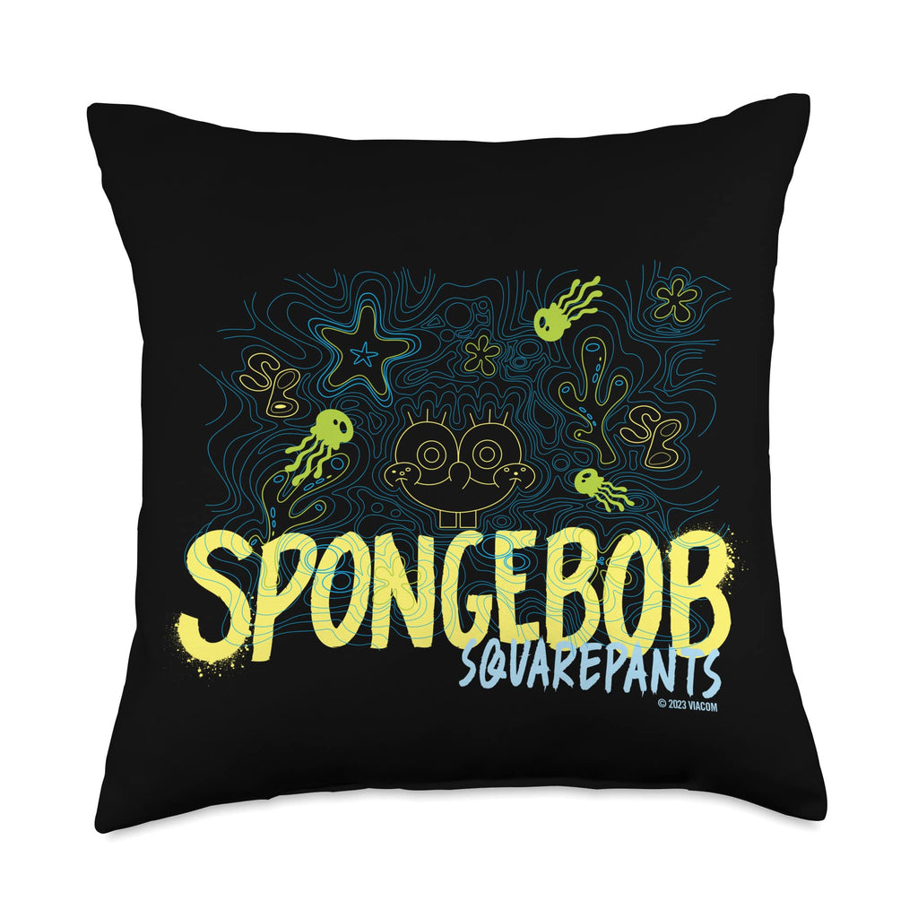 SpongeBob SquarePants Under The Sea Throw Pillow