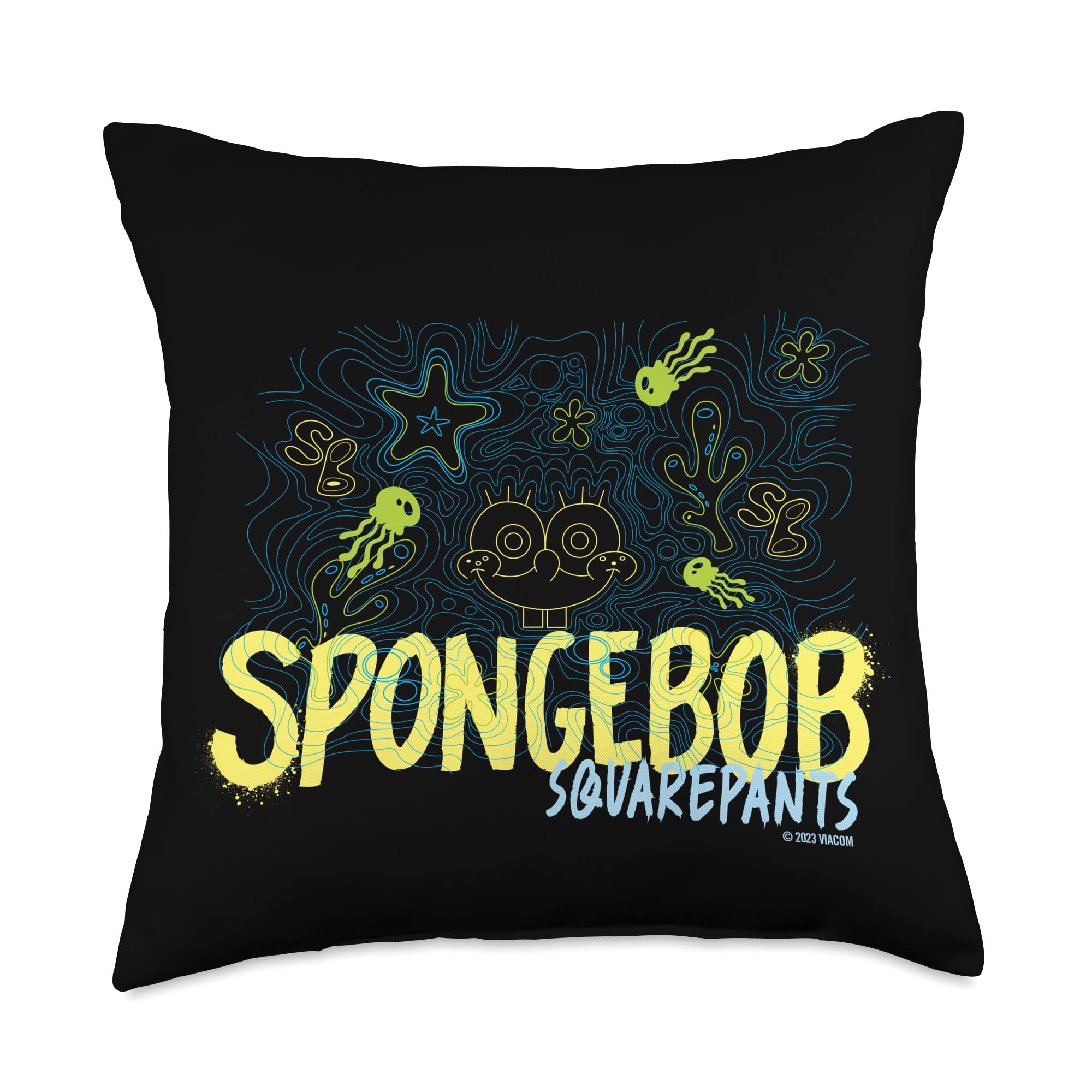 SpongeBob SquarePants Under The Sea Throw Pillow