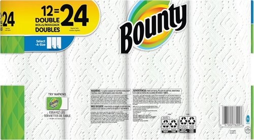 Bounty Select-A-Size Paper Towels - 2-Ply, 110 Sheets Per Roll | Ultra-Absorbent Cleaning Solution