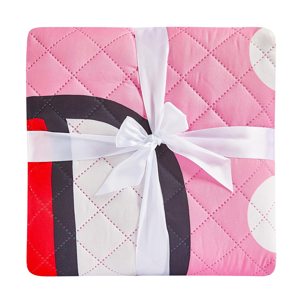Hello Kitty Bedspread Twin Set for Kids - Bundle with a Quilted Bedspread for Twin Bed and More | Hello Kitty Bedding Set for Girls
