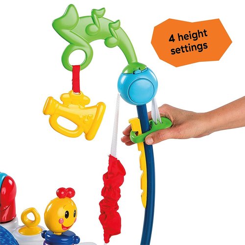 Baby Einstein Neighborhood Symphony Activity Jumper - Engaging Infant Entertainer with Lights & Melodies | For Ages 6 Months+, Max Weight 25 lbs.