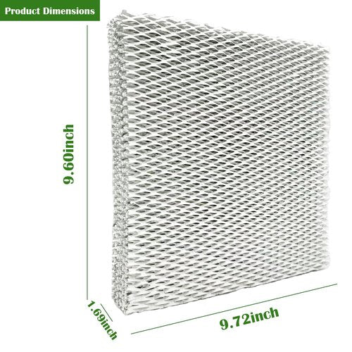 DAODEFUL 10 x2660 Humidifier Pad for Lennox Healthy Climate #10 X2660 WB2-12 WB2-12A HCWB2-12A HCWB2-12 WB3-12 WB3-12A HCWB3-12A HCWB3-12 Humidifier - 2 Pack Aluminum Filter for Moisturised Skin