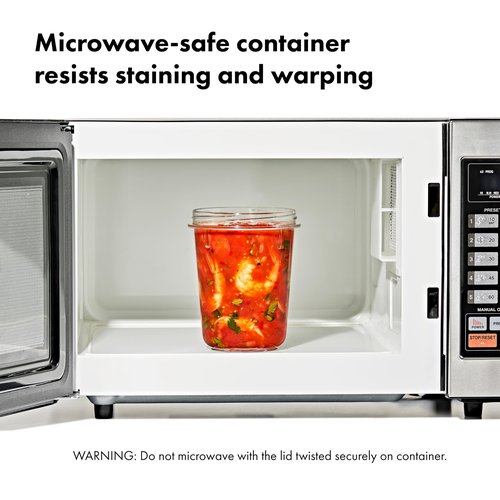 OXO Good Grips Twist & Stack Container – 20 oz – 2 Pack