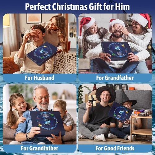Fishing Advent Calendar 2025 | 24 Days of Premium Fishing Lures – Perfect Xmas Gift for Men & Teens