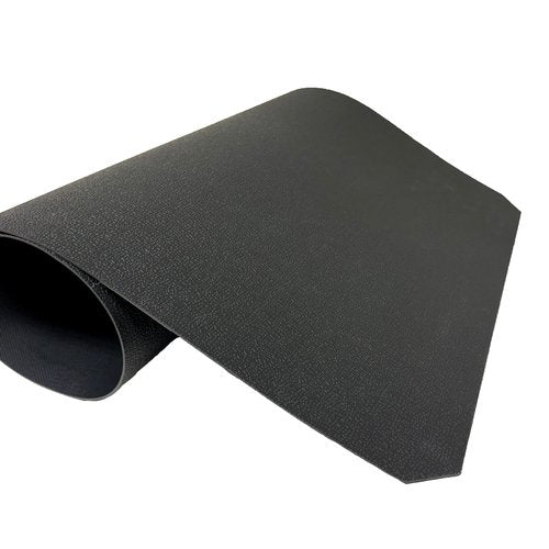 VersaTex Utility Shelf Liner with Pebbled Texture, Waterproof Liners for Wire Shelving, Toolbox Drawers, and Kitchen Cabinets, (4) 23" x 71" Rolls, Black