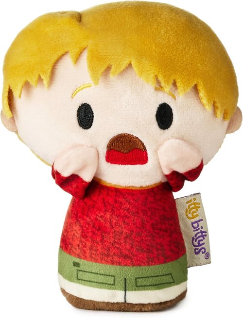 Hallmark Itty Bittys Home Alone Plush Toys - Set of 3 | Kevin, Marv & Harry | Perfect Gift for Fans & Collectors