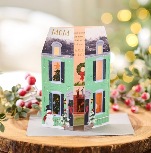American Greetings Christmas Card - Heartfelt Message for Mom | Thoughtful Holiday Greeting