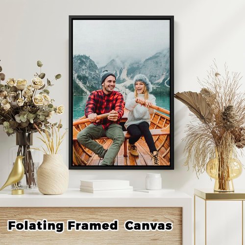 GMissT Canvas Prints - Personalized Photo Canvas Custom Posters for Home Decor | Floating Frames & Gift Wrapping Available