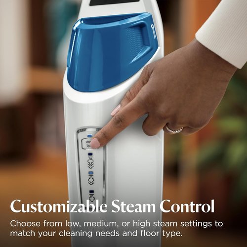BISSELL Steam Mop 1940A - PowerFresh Floor Cleaner for Hardwood & Tile | Natural Sanitization, 12” Cleaning Path