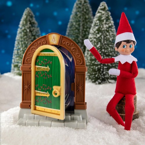 Elf On The Shelf - Magical Elf Door Kit with 4 Enchanted Designs for Santa’s Helpers