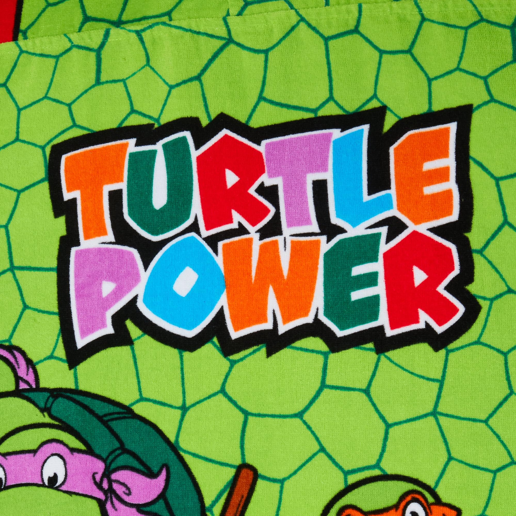 Teenage Mutant Ninja Turtles Hooded Towel Raphael Poncho 100% Cotton Beach Towel Dress up Bathtowel Swimming Wrap
