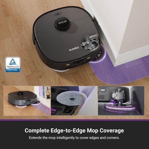 Eureka J15 Evo Ultra Robot Vacuum & Mop Combo - Self-Emptying, 22,000 Pa Suction, Hot Air Dry