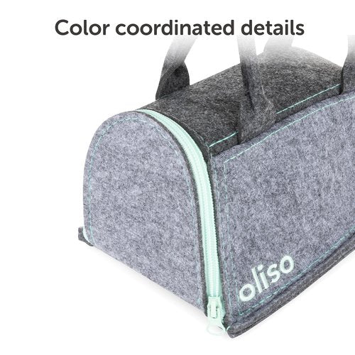 oliso Carry Bag M3Pro and M2Pro mini irons - Fits most mini travel size irons, ideal for travel or storage - Aqua