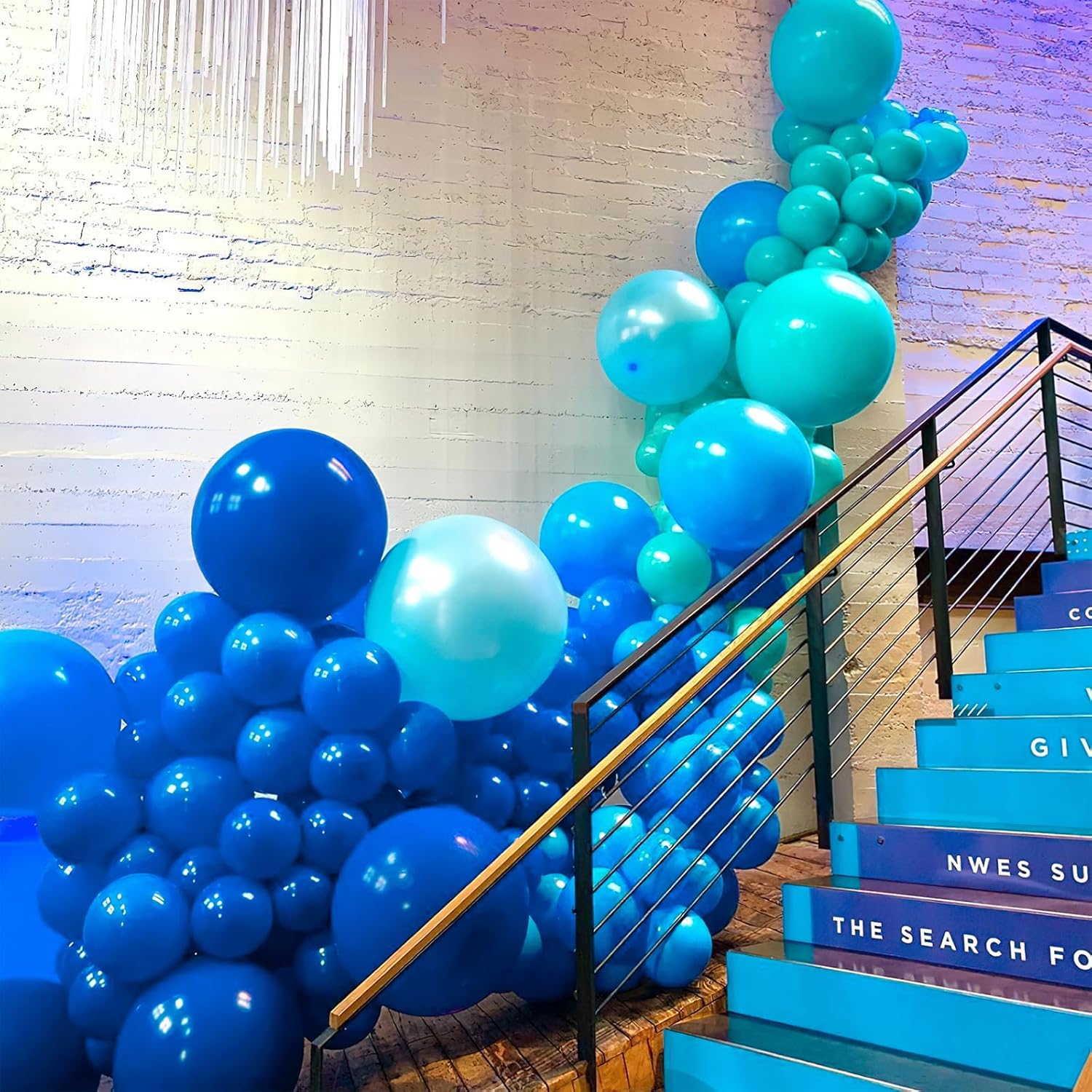 PartyWoo Royal Blue Balloons - 18 Inch Dark Blue Latex Balloons for Weddings & Celebrations | 20pcs