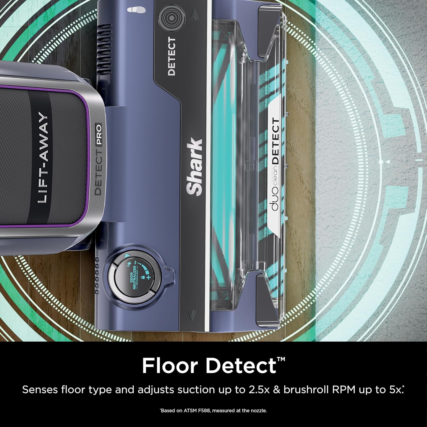 Shark Detect Pro Speed Lift-Away Vacuum - Bagless, DuoClean, Anti-Allergen | LA742
