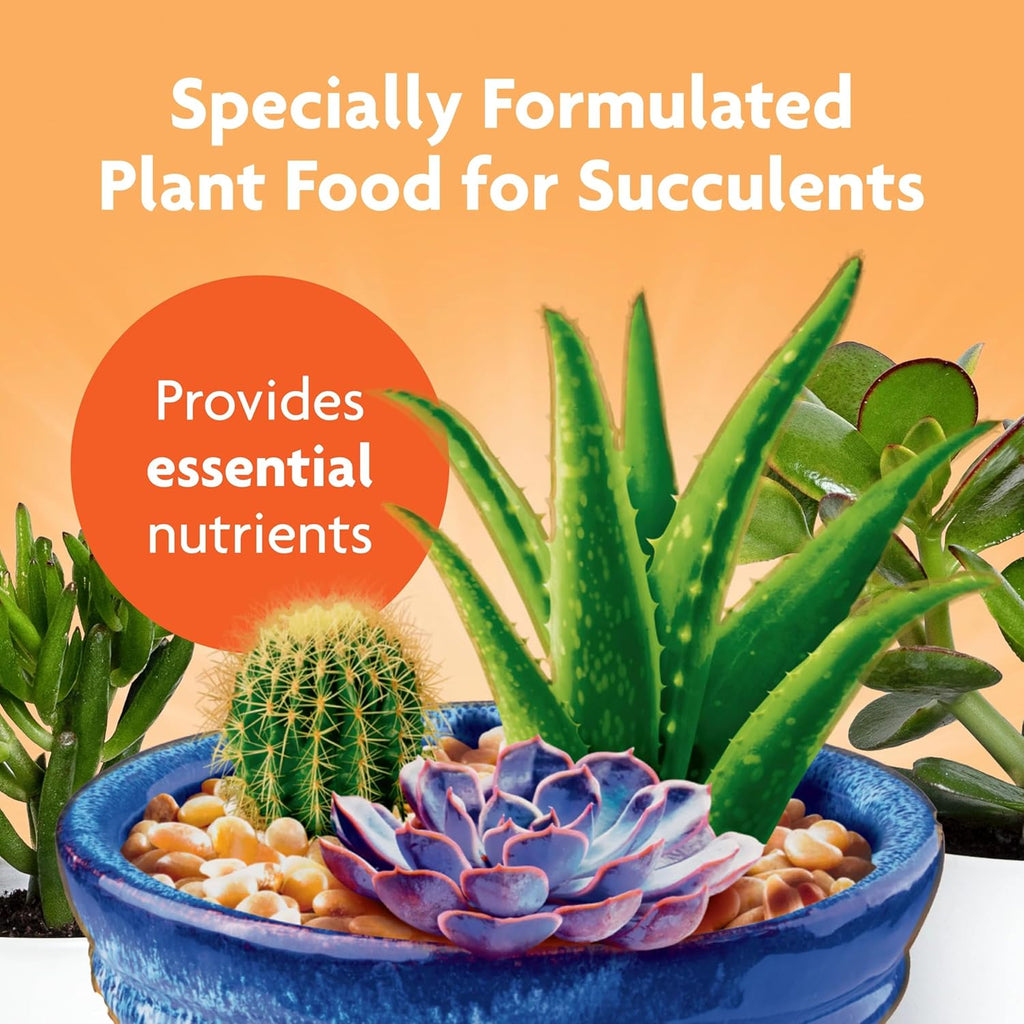 Miracle-Gro Succulent Plant Food | Liquid Fertilizer for Jade & Aloe - 8 fl. oz. (2 Pack)