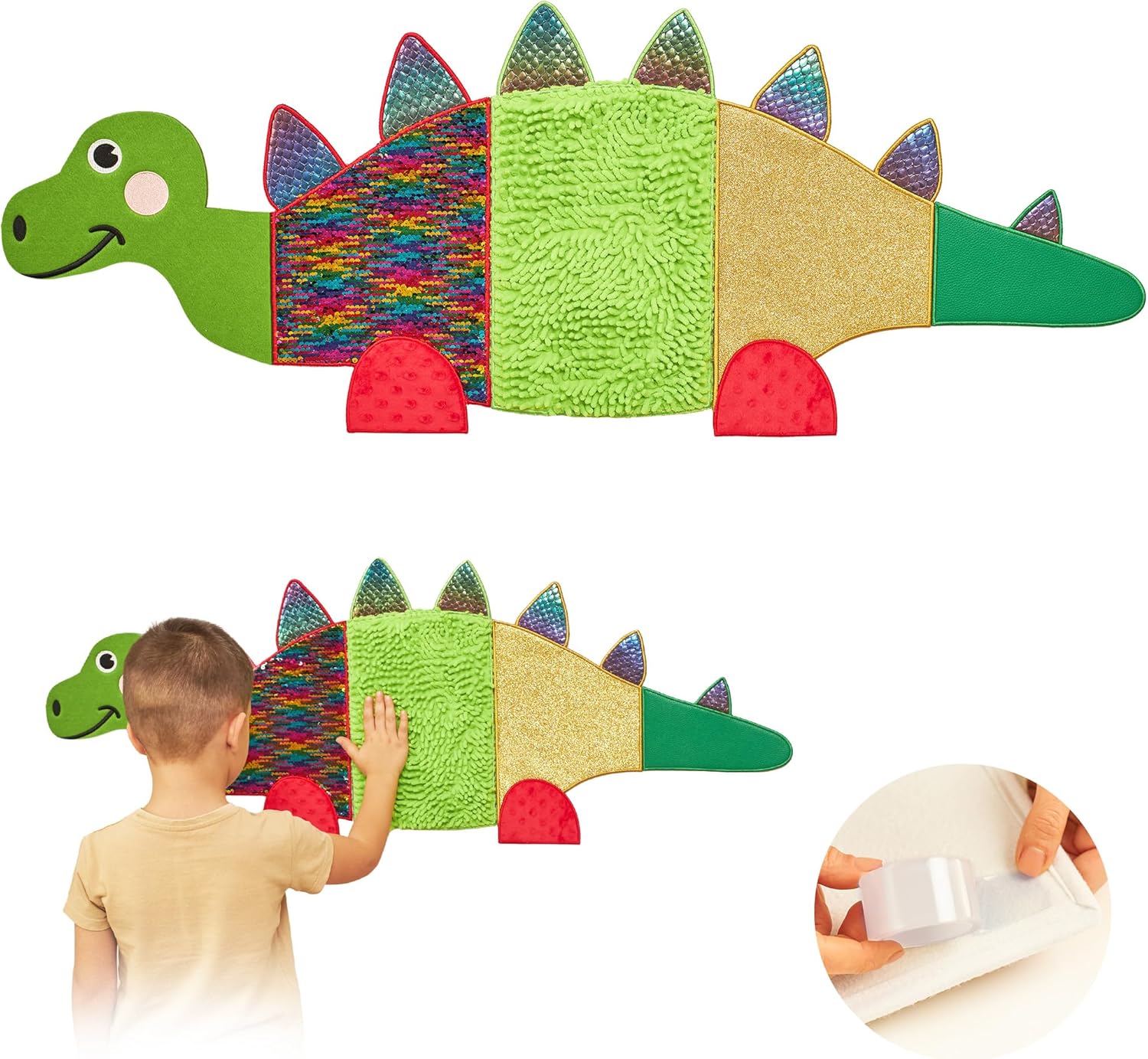 ODOXIA Sensory Wall Panel - Sequin Busy Board for Sensory Rooms | Montessori Activity for Kids