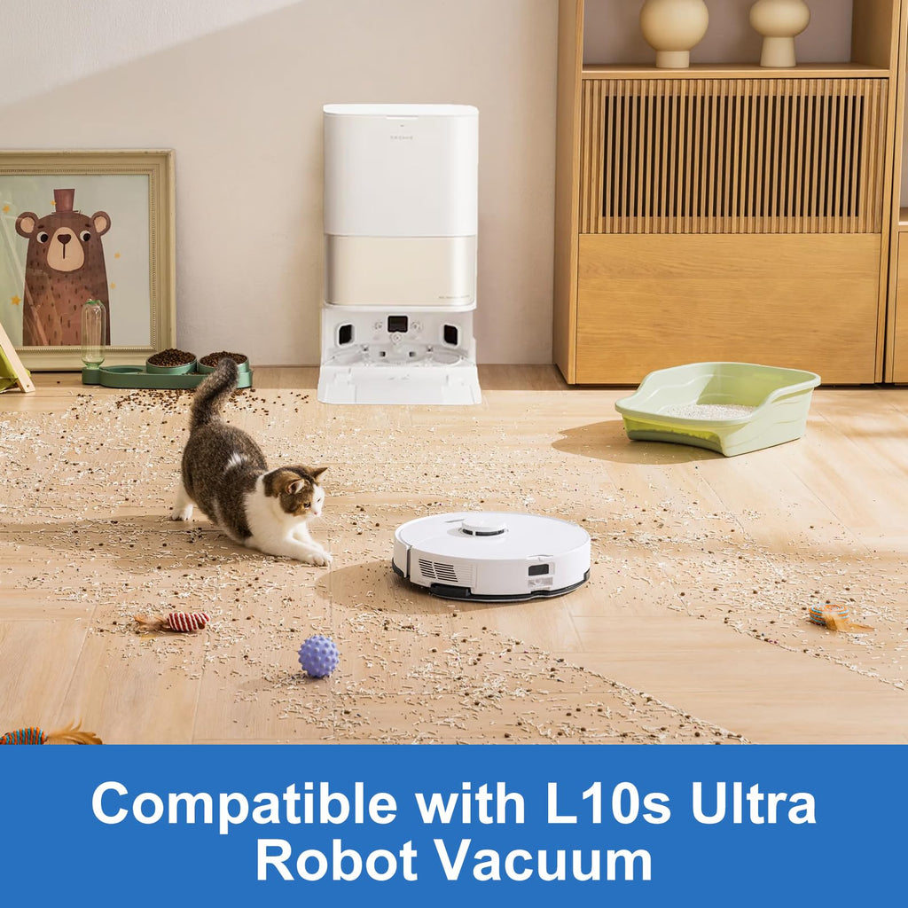 Floor Cleaning Solution Compatible with Dreame Cleaning Solution, Multi-Surface Original Flavor L10 Ultra Detergent, Compatible with L10s Ultra Robot Vacuum (10.52 Fl Oz) (1 Bottle)