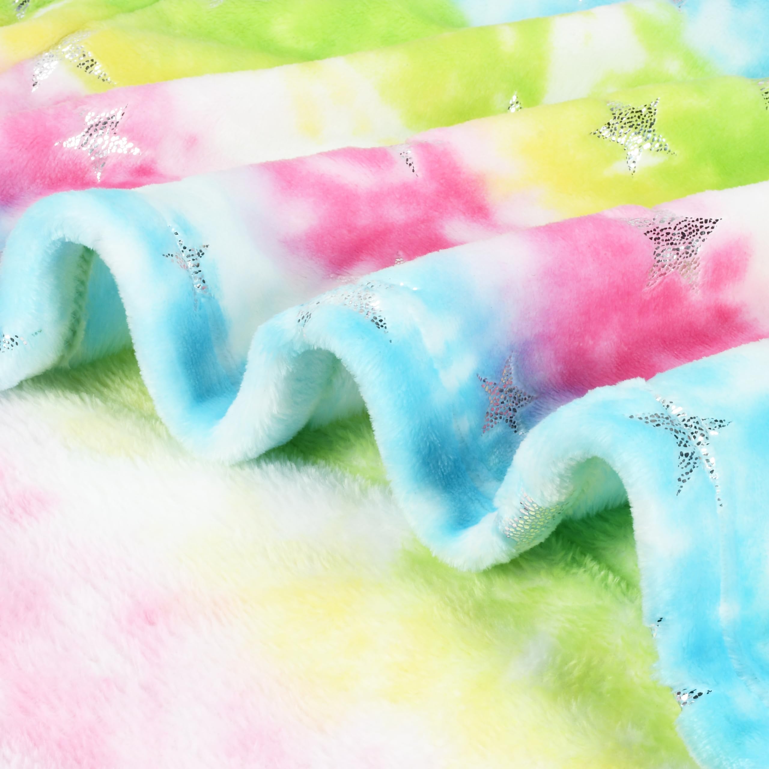 Catalonia Rainbow Unicorn Oversized Blanket Hoodie Sweatshirt for Kids, Wearable Fleece Pullover with Large Front Pocket, Teen Boys Girls Gift