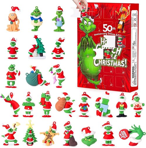 Christmas Advent Calendar 2025 - 24 Collectible Countdown Gifts for Kids & Adults | Festive Holiday Fun