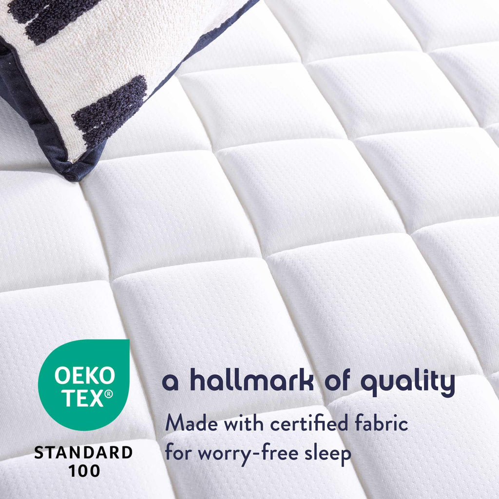 Best Price Mattress 10 Inch Hybrid Mattress, Tight Top, Supportive Foam, Pocketed Coils, Certified Safe Foams & Fabric, Mattress in a Box, Twin