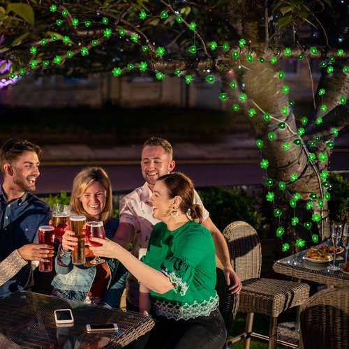 Enchanted Forest Fairy Lights - Leaf Vine Garland Indoor String Lights with USB & Battery Powered Illumination 10ft 30LED Artificial Ivy Vines for Boho Decor - Ideal for Bedroom Greenhouse Yard Office