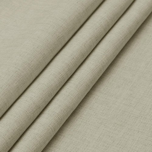 Easy-Going Faux Linen Waterproof Spill-Proof Tablecloth Stain Resistant Round Table Cloth Wrinkle Free Decorative Fabric for Kitchen, Dining, Party, Weddings, Restaurants (70 in-Round, Linen)