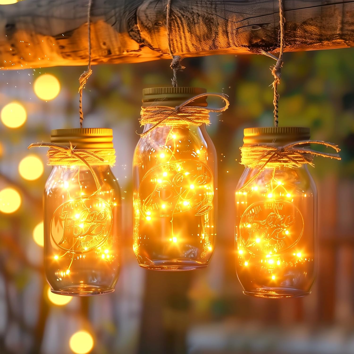 Minetom Fairy Lights - 33Ft 100 LEDs Waterproof Silver Wire String Lights | Warm White for Indoor & Outdoor Decor