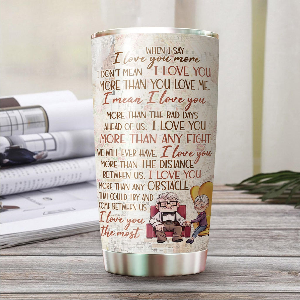 MARSANA Gifts for Her - Valentine Couple Cup - 20 Oz Tumbler