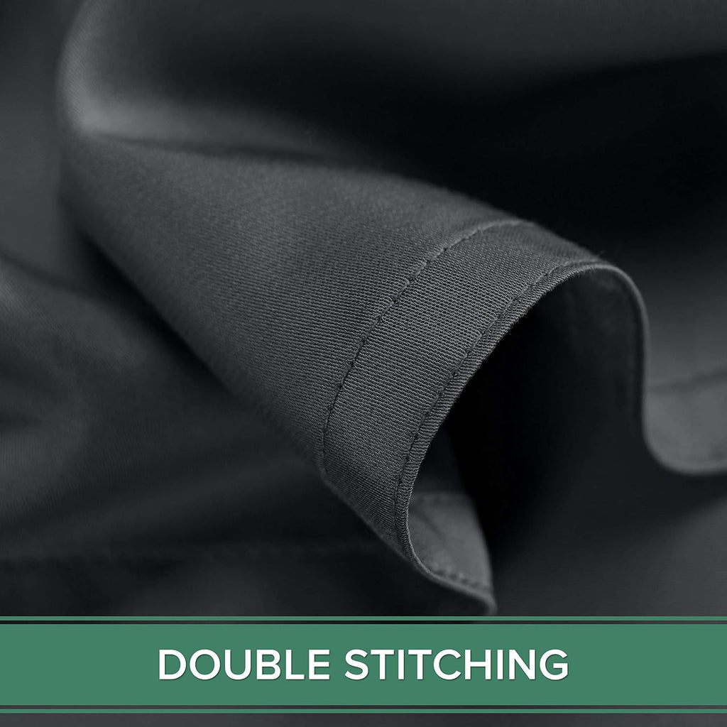 Pure Bamboo Twin Sheets - Luxuriously Soft & Cooling 100% Organic Viscose Bed Sheet Set | Charcoal Color