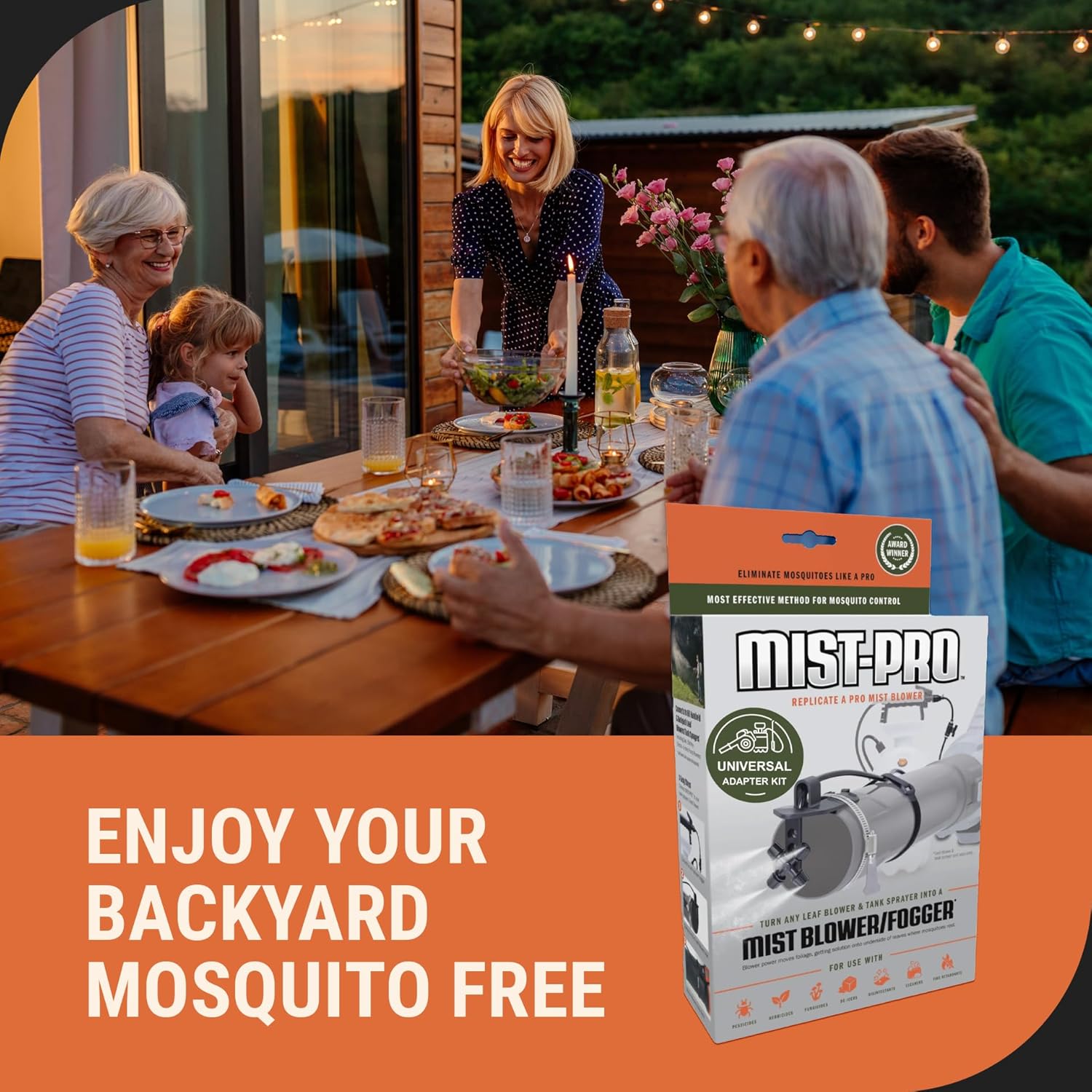 Mist-PRO Pesticide Sprayer - Insecticide & Mosquito Mister System for Effective Pest Control