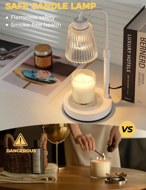 GODONLIF Candle Warmer Lamp - Dimmable with Timer | Perfect Birthday Gift for Women & Home Decor