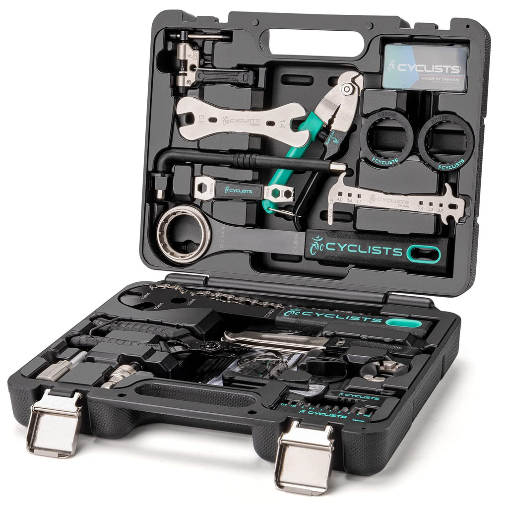 27 Piece Bike Tool Kit - Bike Tools Maintenance Repair Kit - Mountain/Road Bike Bicycle Repair Tool Kit With Storage Case