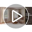NICETOWN Christmas Red Velvet Curtains 52W x 102L Inches - Pack of 2, Red Series