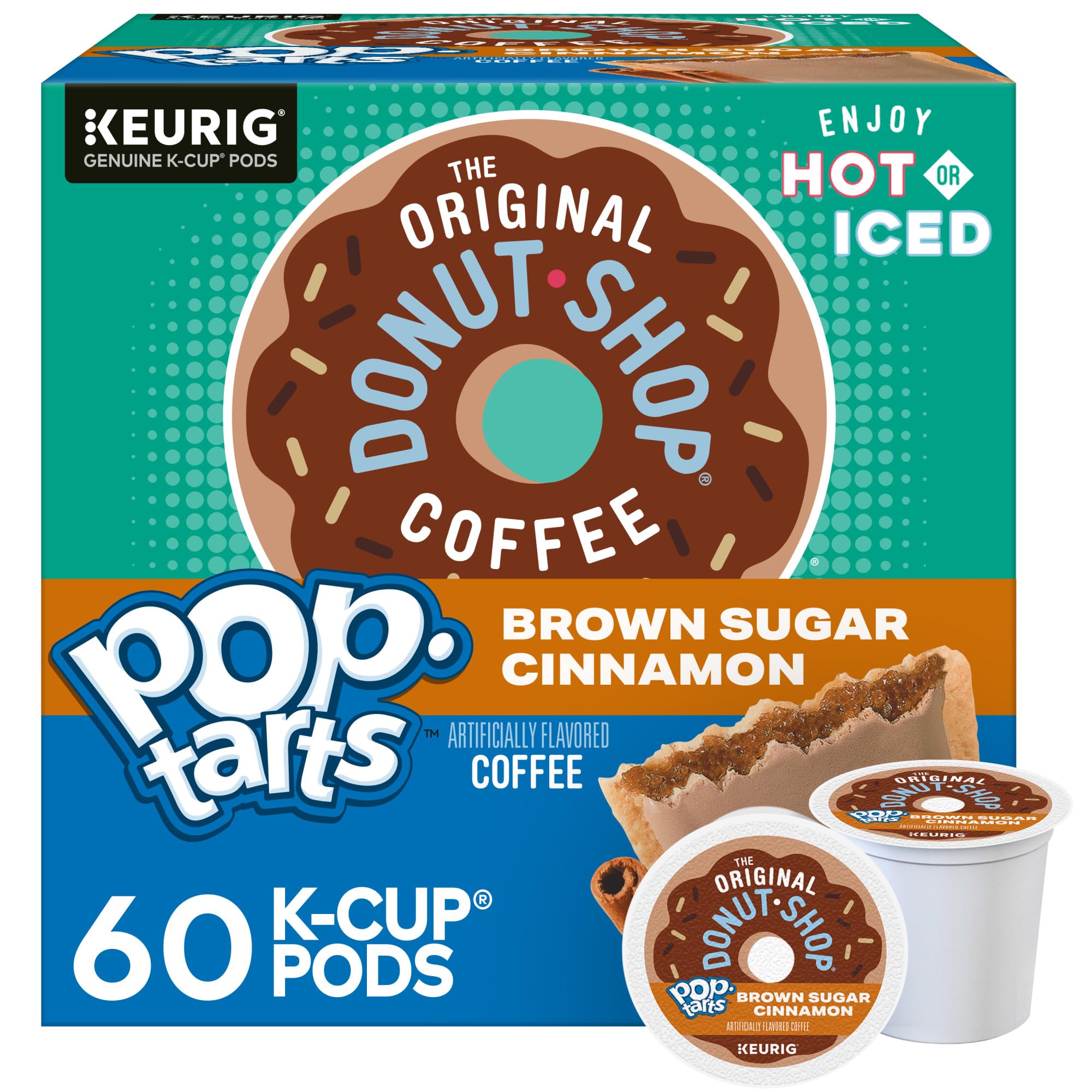 The Original Donut Shop Brown Sugar Cinnamon Pop-Tart®, 60ct