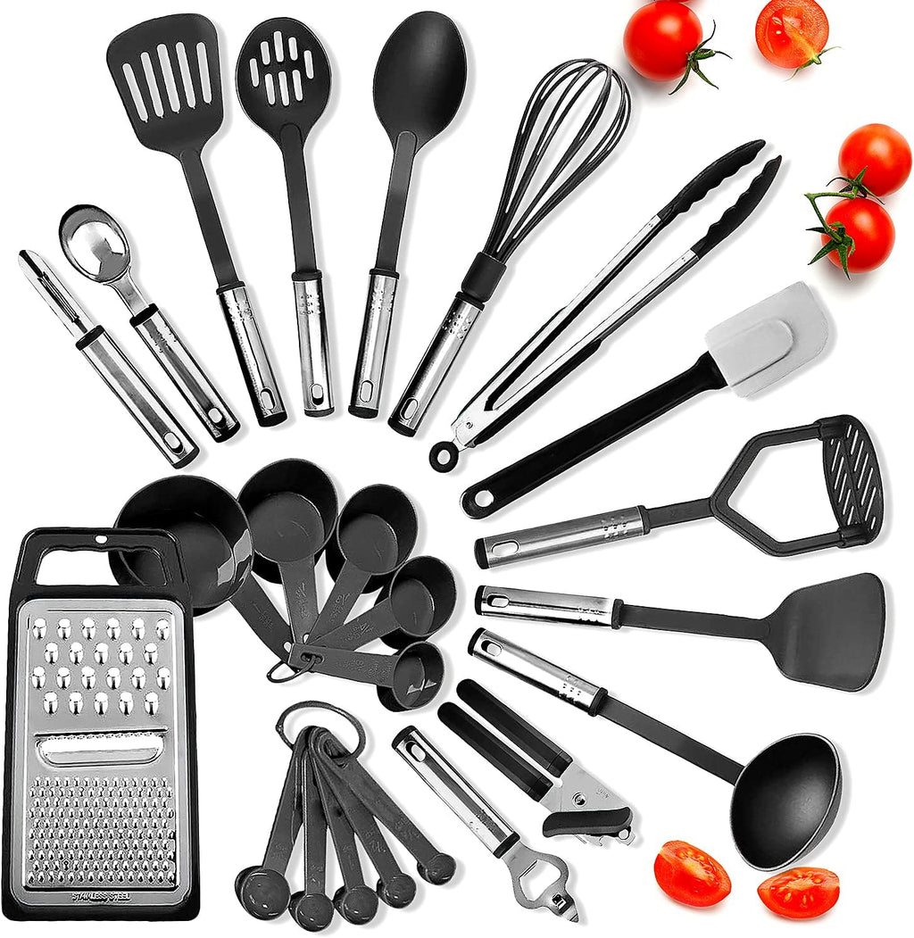 Skiennix 39-Piece Premium Baking Pan Set - Nonstick Bakeware & Kitchen Utensils | BPA Free, Steel