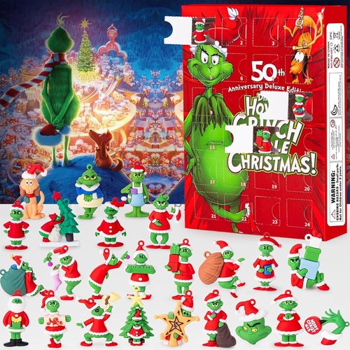 Christmas Advent Calendar 2025 - 24 Collectible Countdown Gifts for Kids & Adults | Festive Holiday Fun