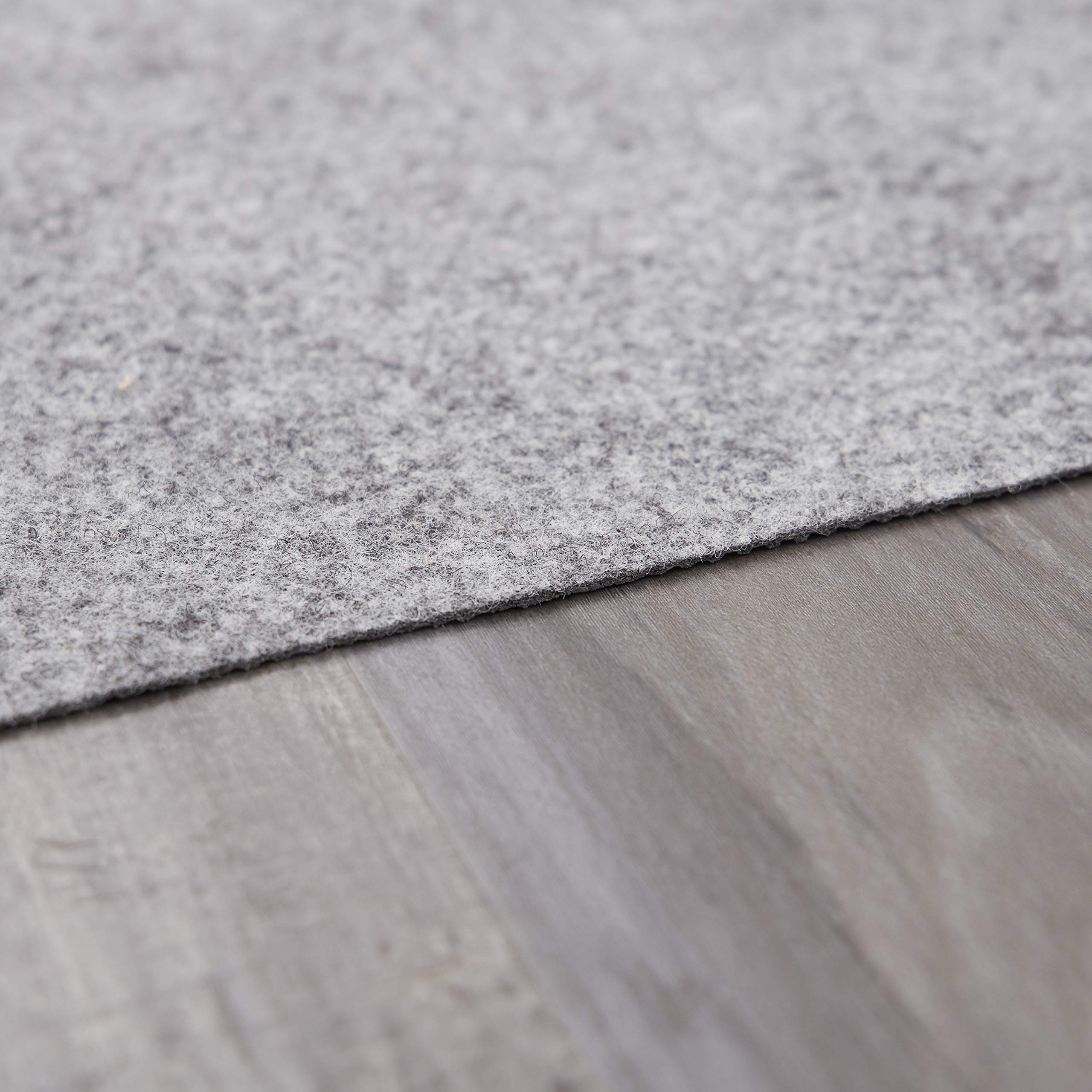 Mohawk Home 2’ x 12’ Non Slip Grip Rug Pad 1/8" Low Profile Felt Cushion + Rubber Gripper, Great for High Traffic Areas - Safe for All Floors
