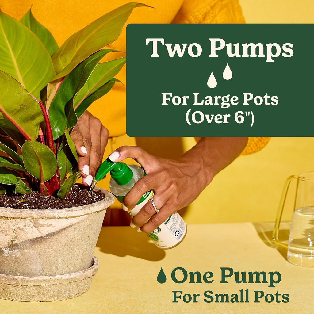 Miracle-Gro Indoor Plant Food - Liquid Nutrient Solution for Houseplants & Vegetables | 8 fl. oz. (2-Pack)