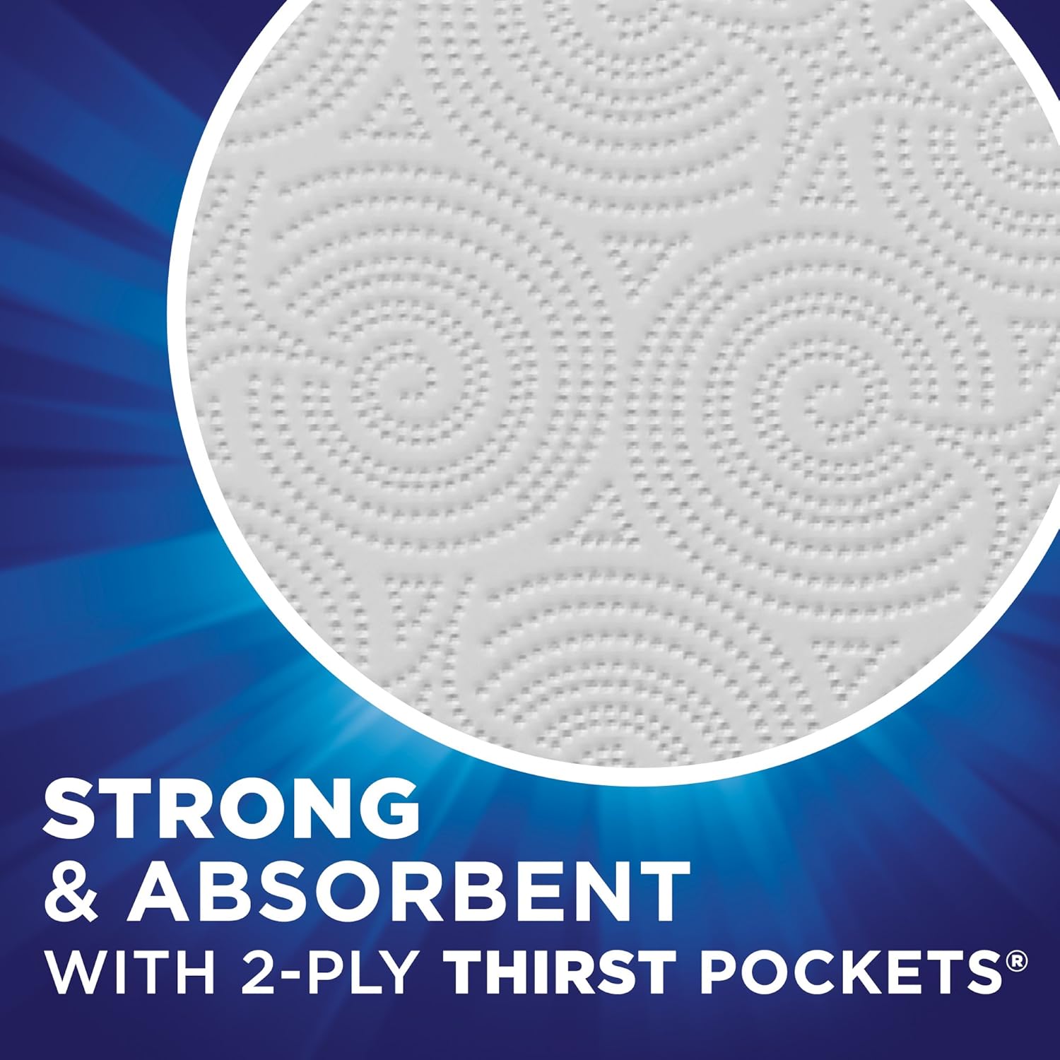 Sparkle Paper Towels - Pick-A-Size, 2 Rolls = 4 Regular Rolls | Pack of 24 for Everyday Value