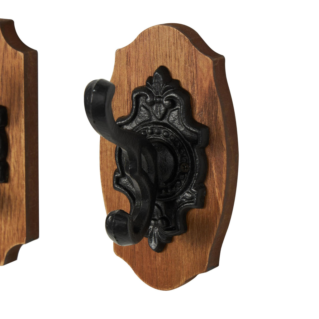 Metal Dog Wall Hooks 19"W, 5"H - 55513