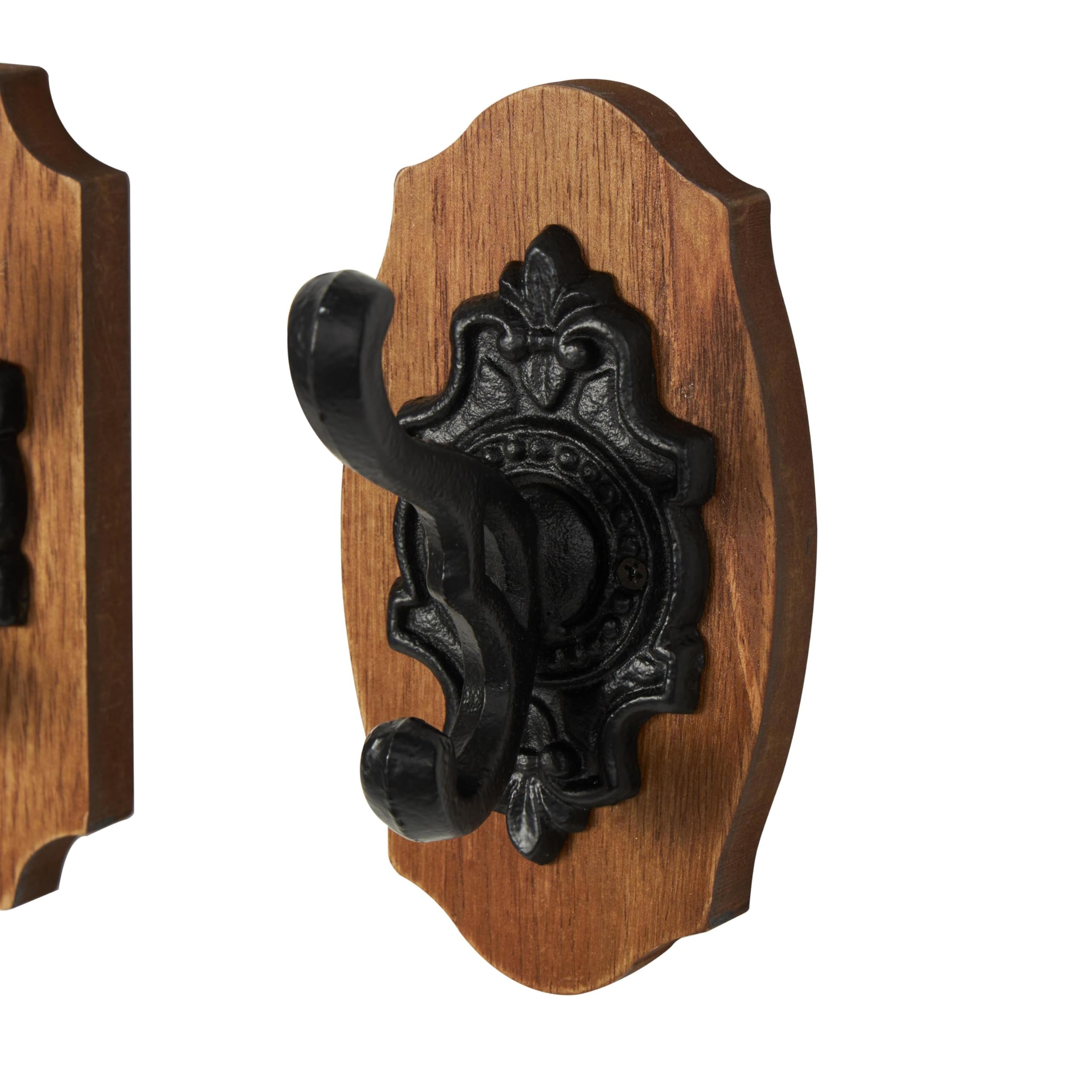 Metal Dog Wall Hooks 19"W, 5"H - 55513