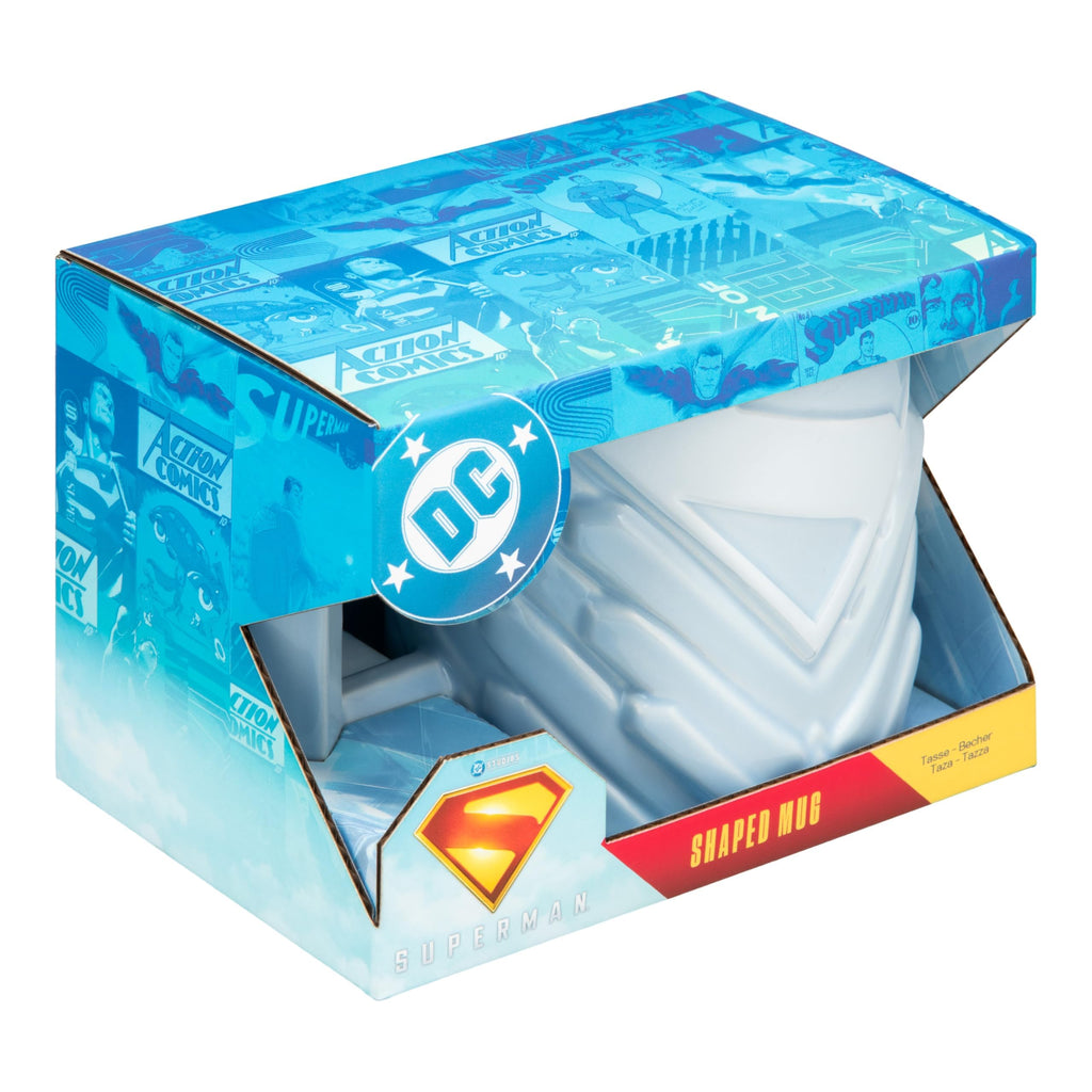 Paladone Superman Fortress of Solitude Shaped Mug – Officially Licensed DC Comics Oversized 22oz Ceramic Coffee Cup – Fun Superhero Gift for Fans – Great for Coffee, Tea, or Hot Chocolate