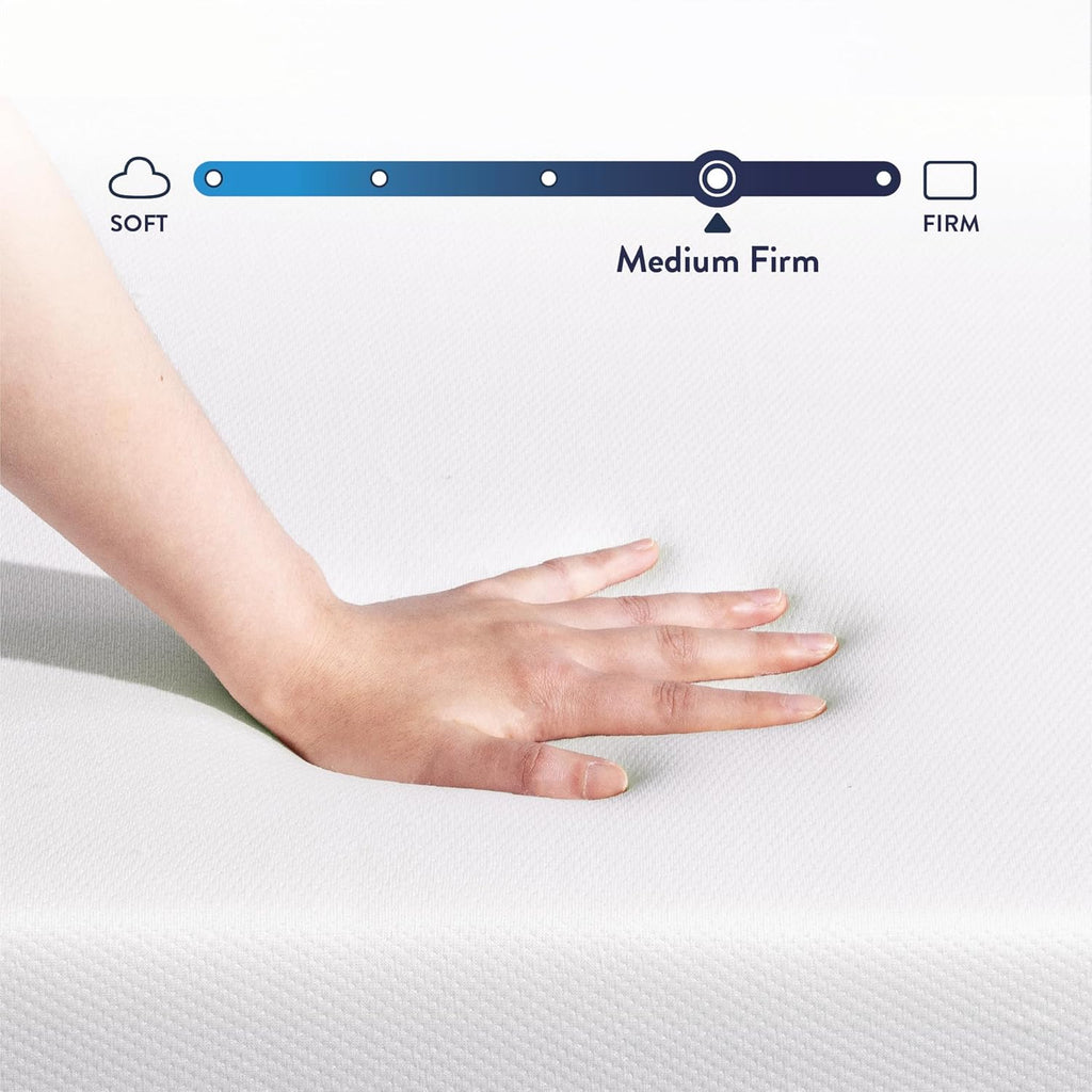 Best Price Mattress 6-Inch Memory Foam Mattress - Medium Firm, Cooling Gel Infused, Twin Size