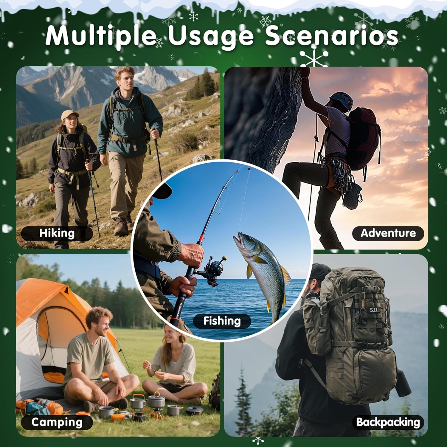 Skiennix Survival Kit - Ultimate Christmas Gift for Teens, Men & Outdoor Adventurers | Perfect for Campers & Hunters