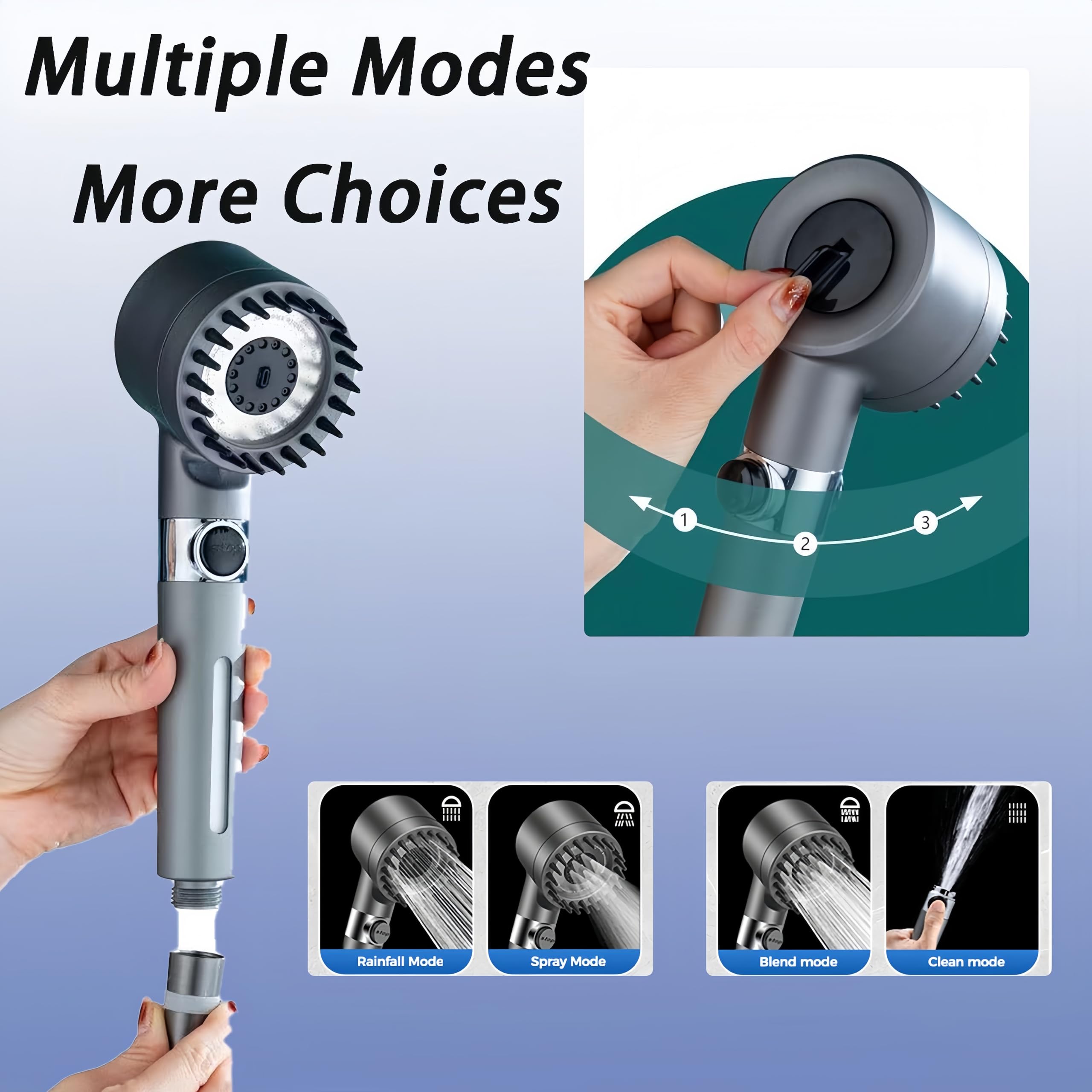 10Pcs Shower Head Filter Drivese, 2.75 Inch Ion Shower Dropse Head Filter PP Cotton Replacement Cartridge, Water Filter Core Cotton For Handheld Showerheads.