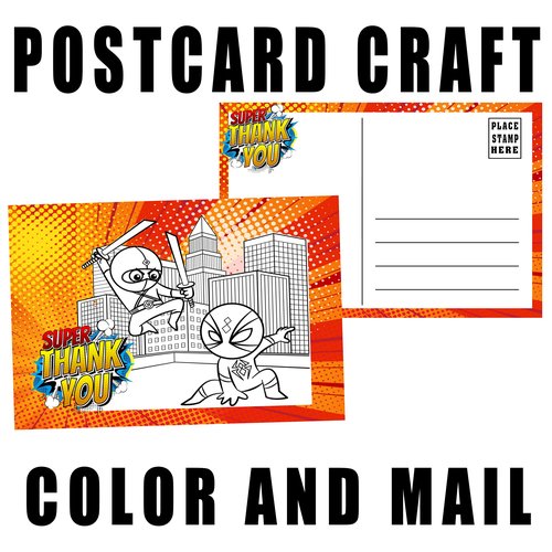 Spiderman Stickers and Coloring Activity Set
