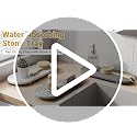 Fast-Drying Diatomite Sink Tray Organizer - 11.8 x 3.9 in